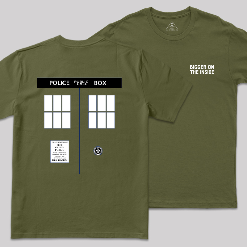 Bigger on the Inside Geek T-Shirt