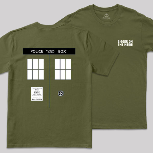 Bigger on the Inside Geek T-Shirt