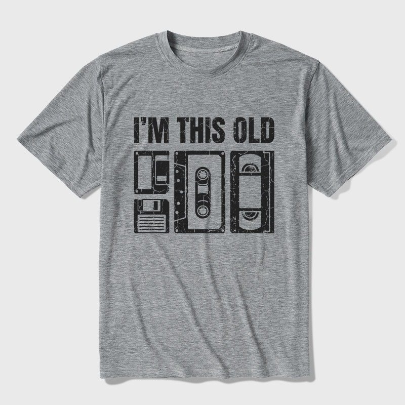 Im This Old Vintage Ultra Soft Heather Tee
