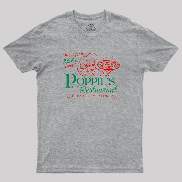 Poppie's Restaurant Geek T-Shirt