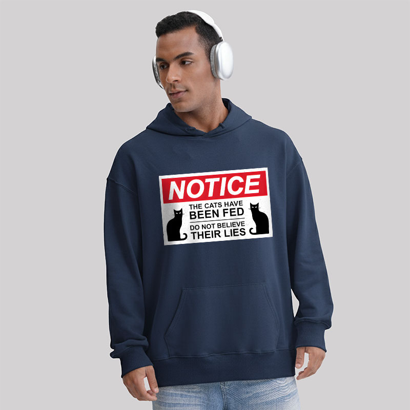 Cats Have Been Fed Geek Hoodie