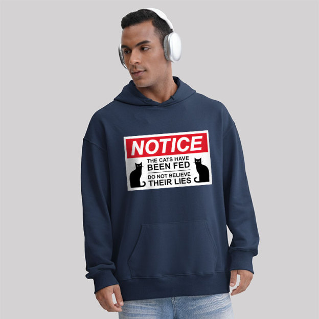 Cats Have Been Fed Geek Hoodie