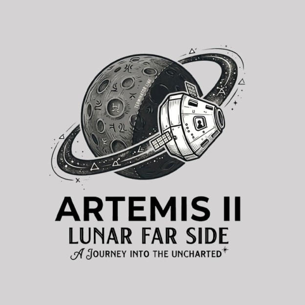 Artemis II Moon Mission Geek T-Shirt