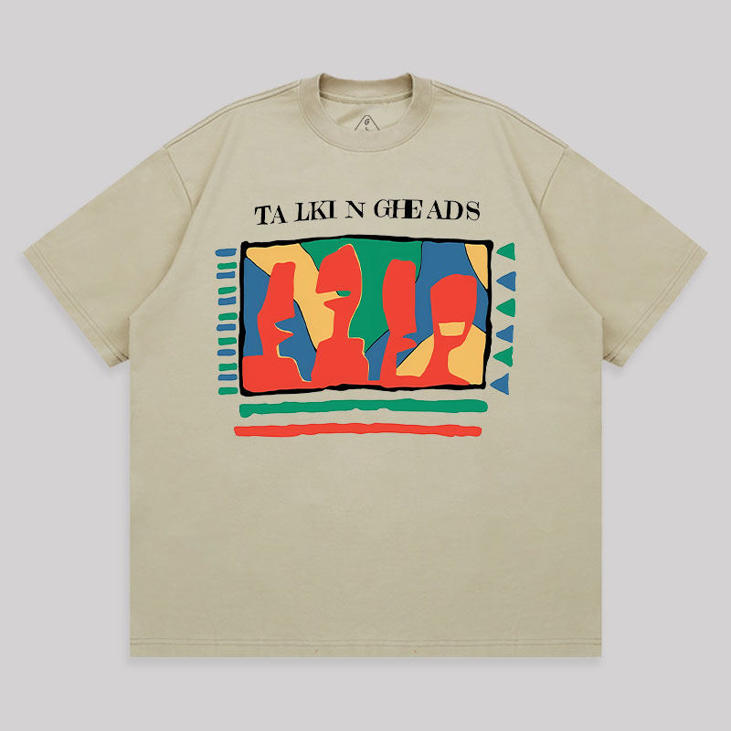Talking Heads Unisex Oversized T-shirt