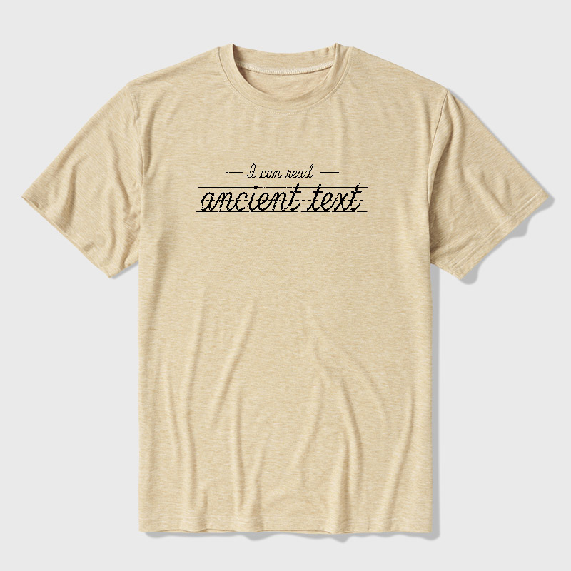 Ancient Text Ultra Soft Heather Tee