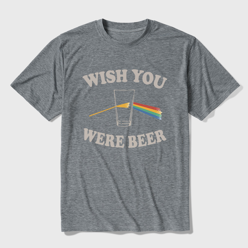 Wish You Were Beer Ultra Soft Heather Tees