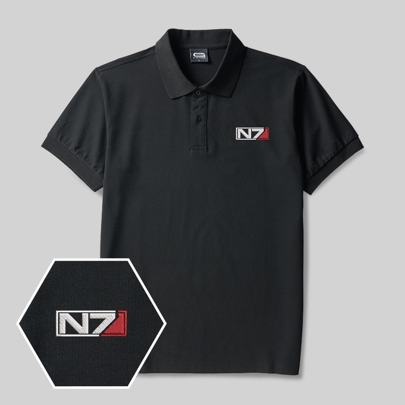 [Copy]Wings of Freedom Geek Embroidered Polo Shirts