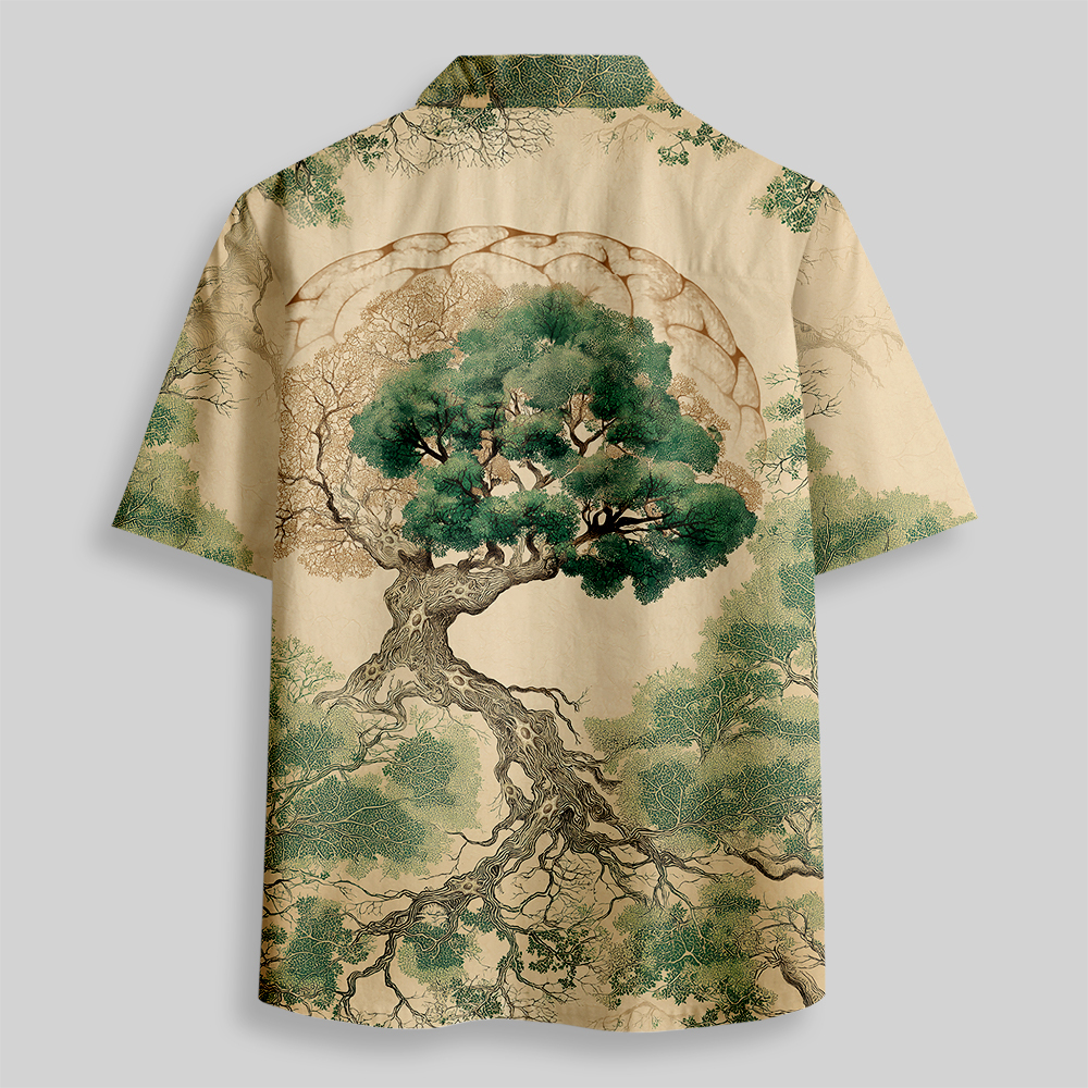 Roots Of Life Button Up Pocket Shirt