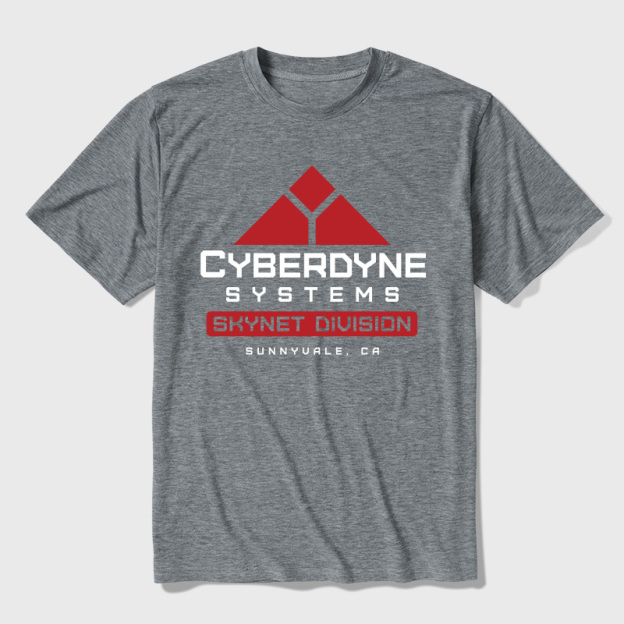 Cyberdyne Systems Skynet Division Ultra Soft Heather Tee
