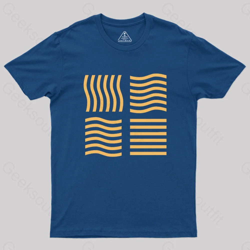 Elemental Stones Geek T-Shirt Navy / S