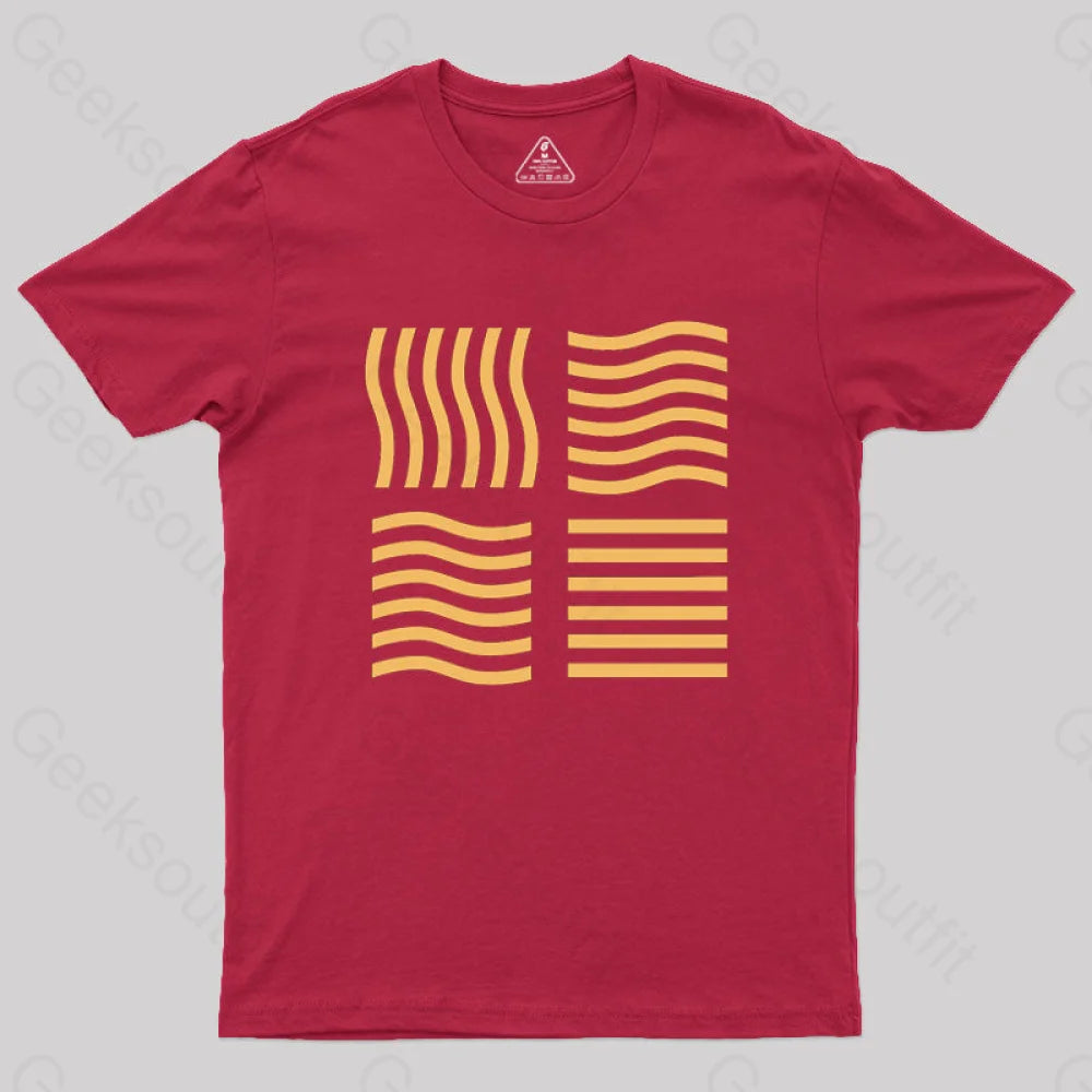 Elemental Stones Geek T-Shirt Red / S