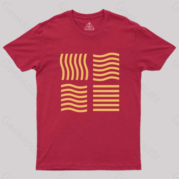 Elemental Stones Geek T-Shirt Red / S