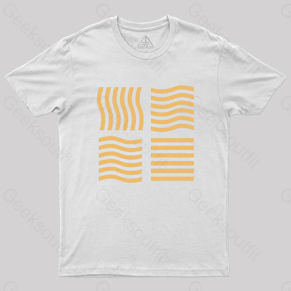 Elemental Stones Geek T-Shirt White / S