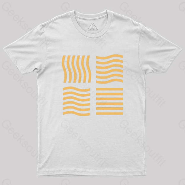 Elemental Stones Geek T-Shirt White / S