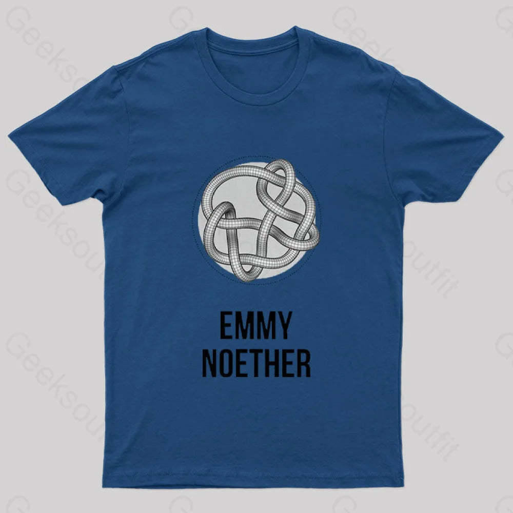 Emmy Noether Nerd T-Shirt Navy / S