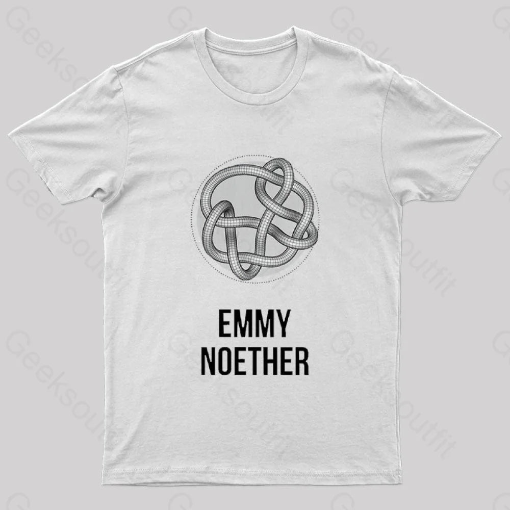 Emmy Noether Nerd T-Shirt White / S