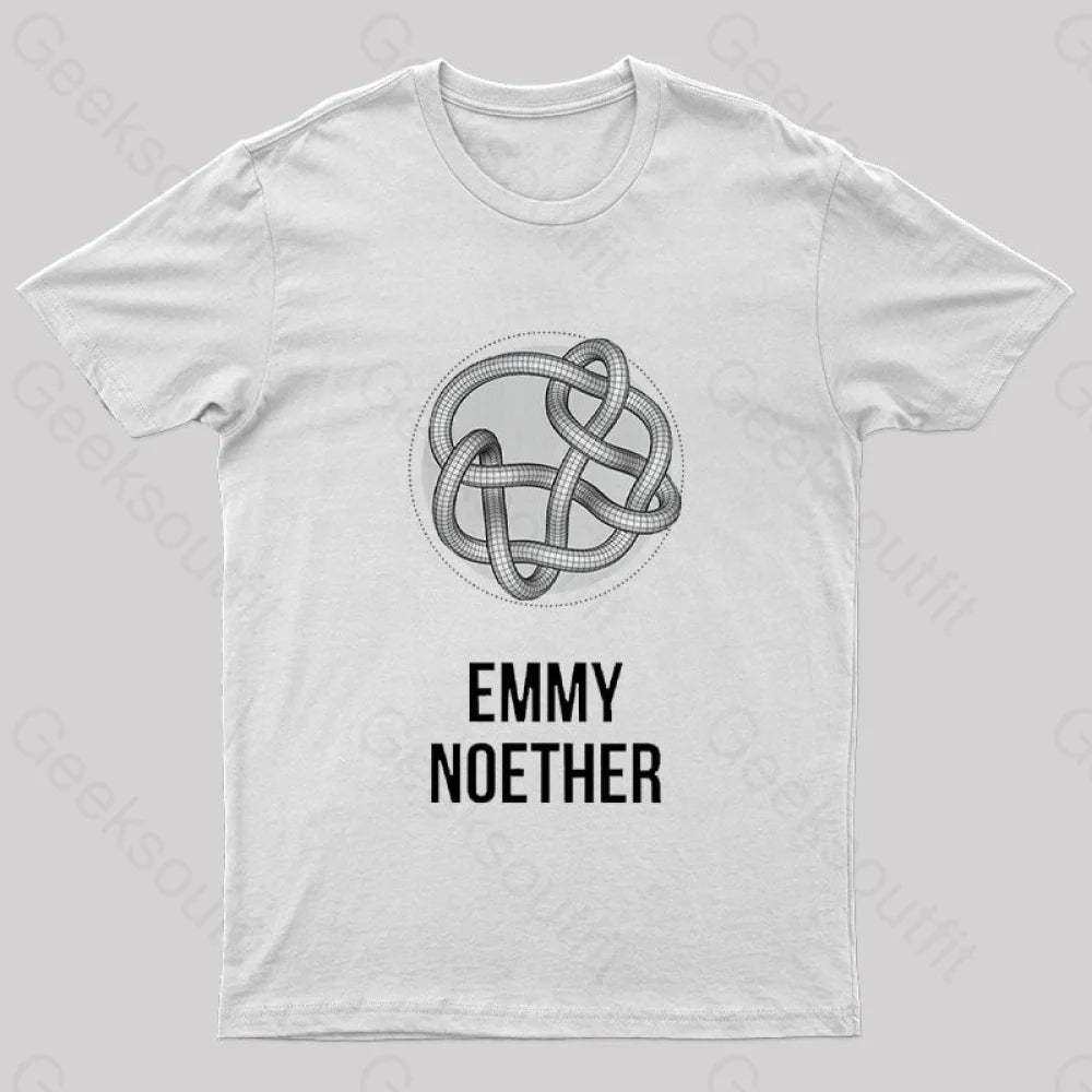 Emmy Noether Nerd T-Shirt White / S