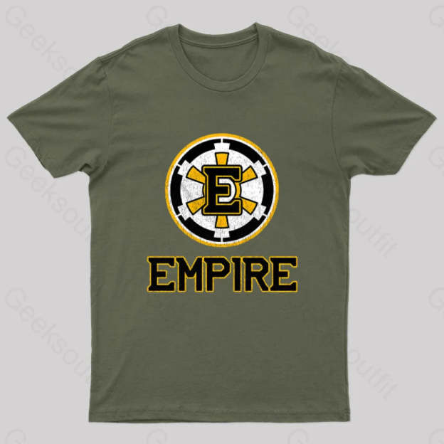 Empire Hockey Geek T-Shirt Army Green / S