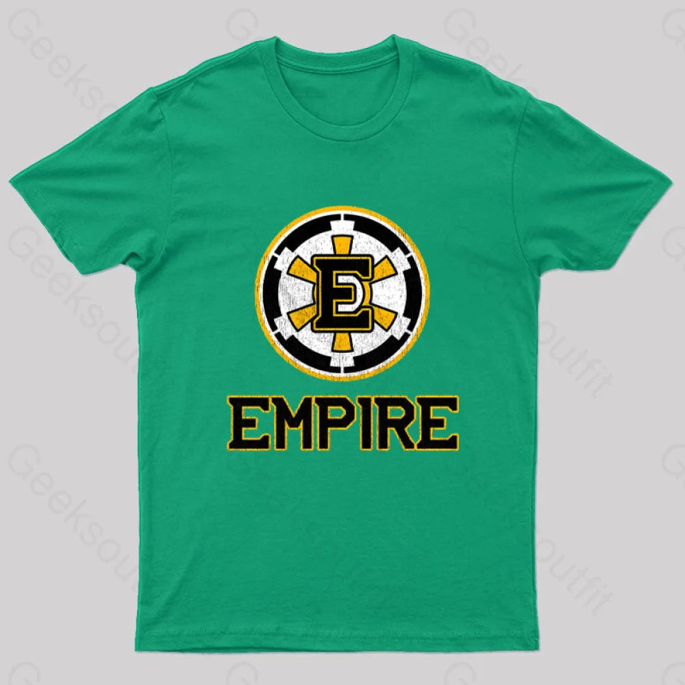 Empire Hockey Geek T-Shirt Green / S