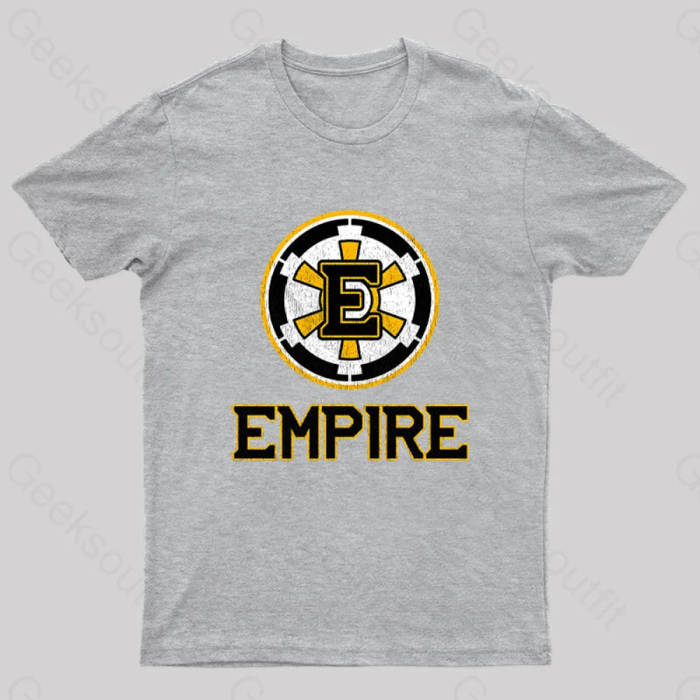 Empire Hockey Geek T-Shirt Grey / S