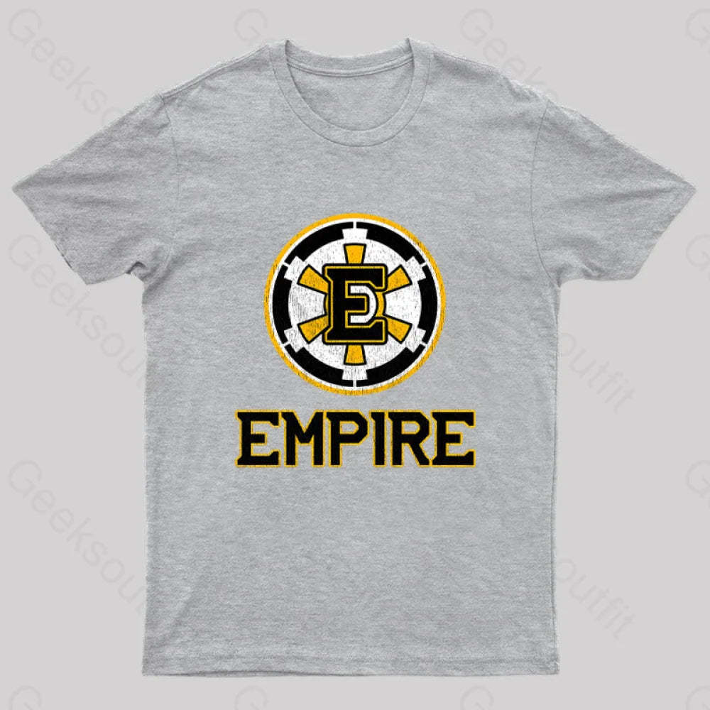 Empire Hockey Geek T-Shirt Grey / S