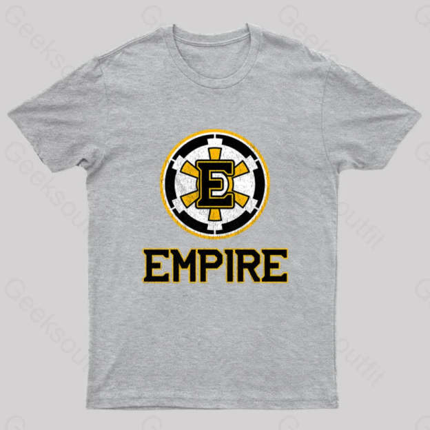 Empire Hockey Geek T-Shirt Grey / S