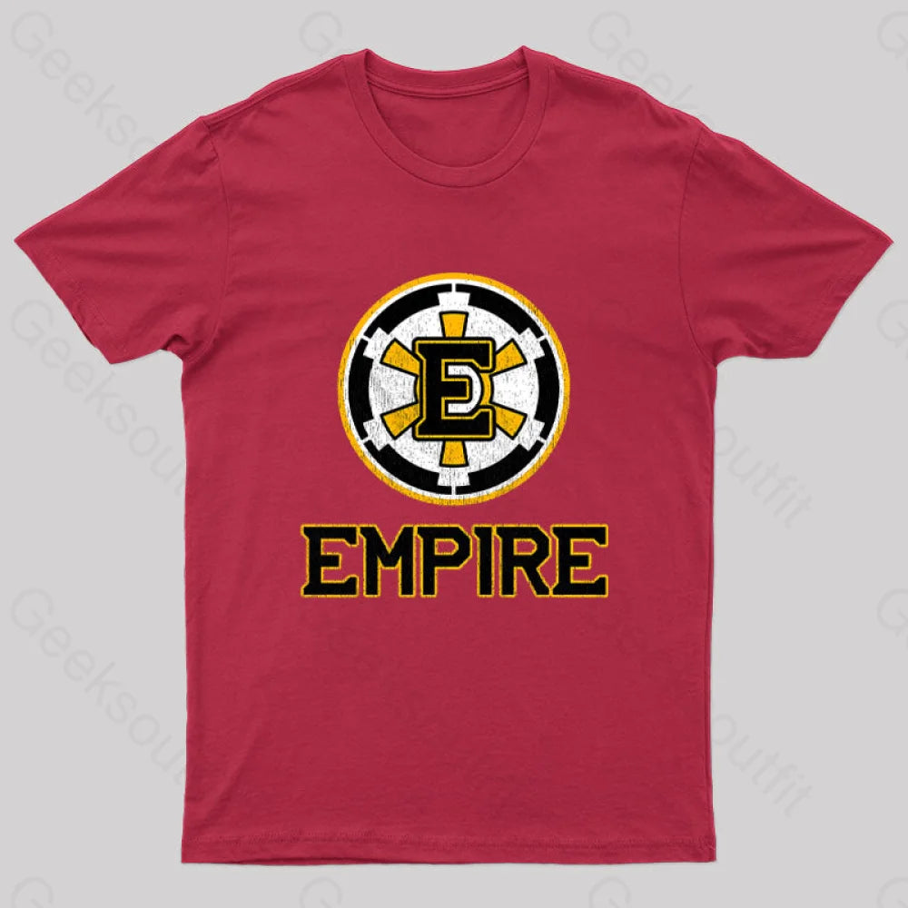 Empire Hockey Geek T-Shirt Red / S