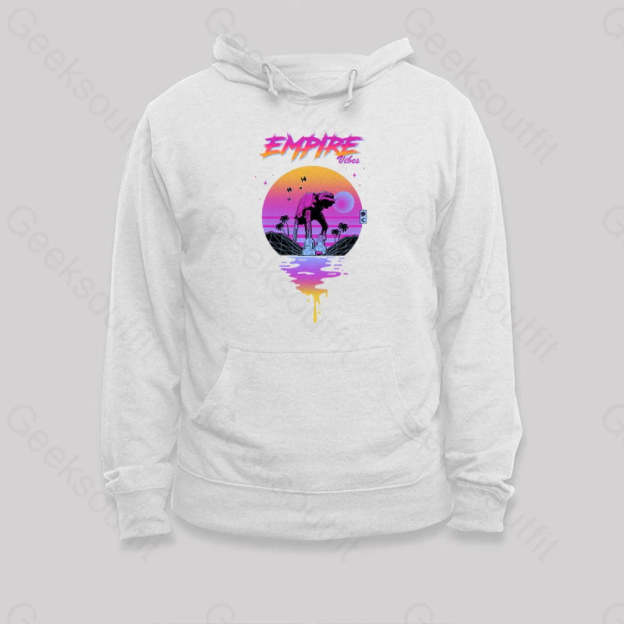 Empire Vibes Hoodie White / S