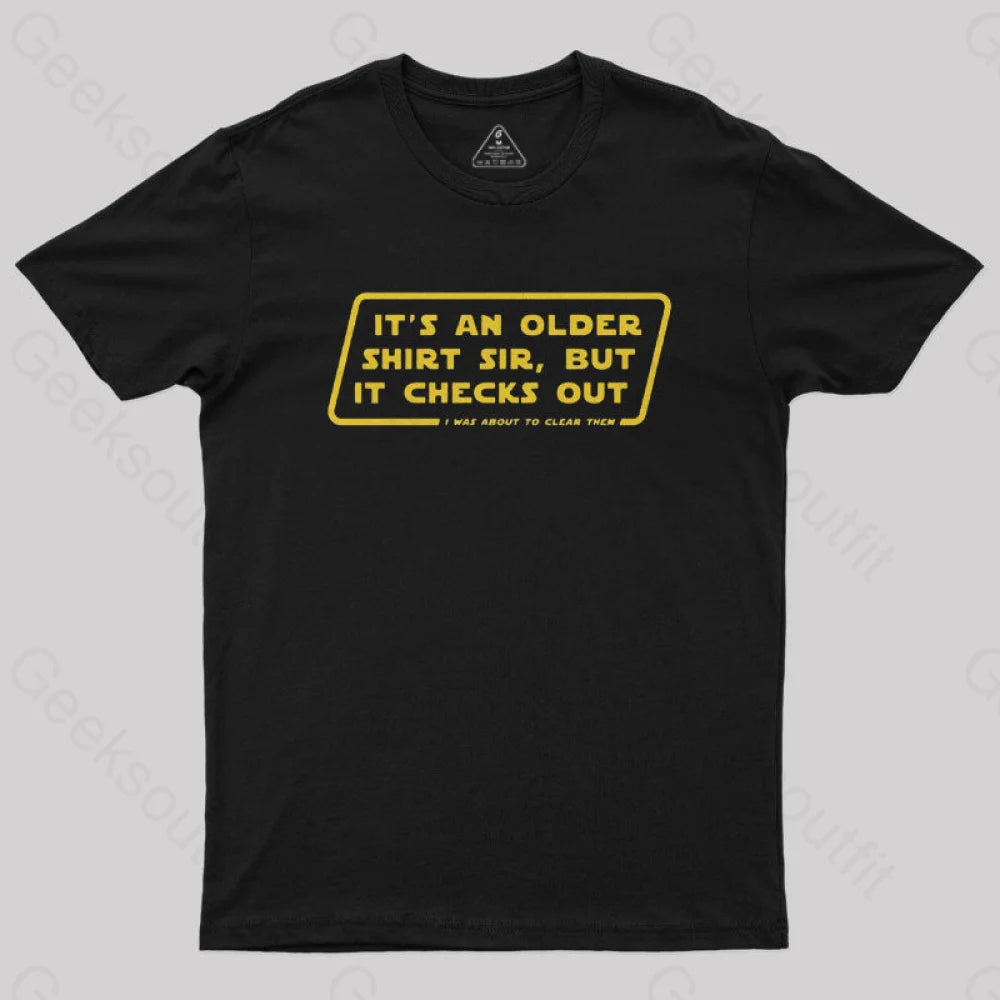 Endor Access Nerd T-Shirt Black / S