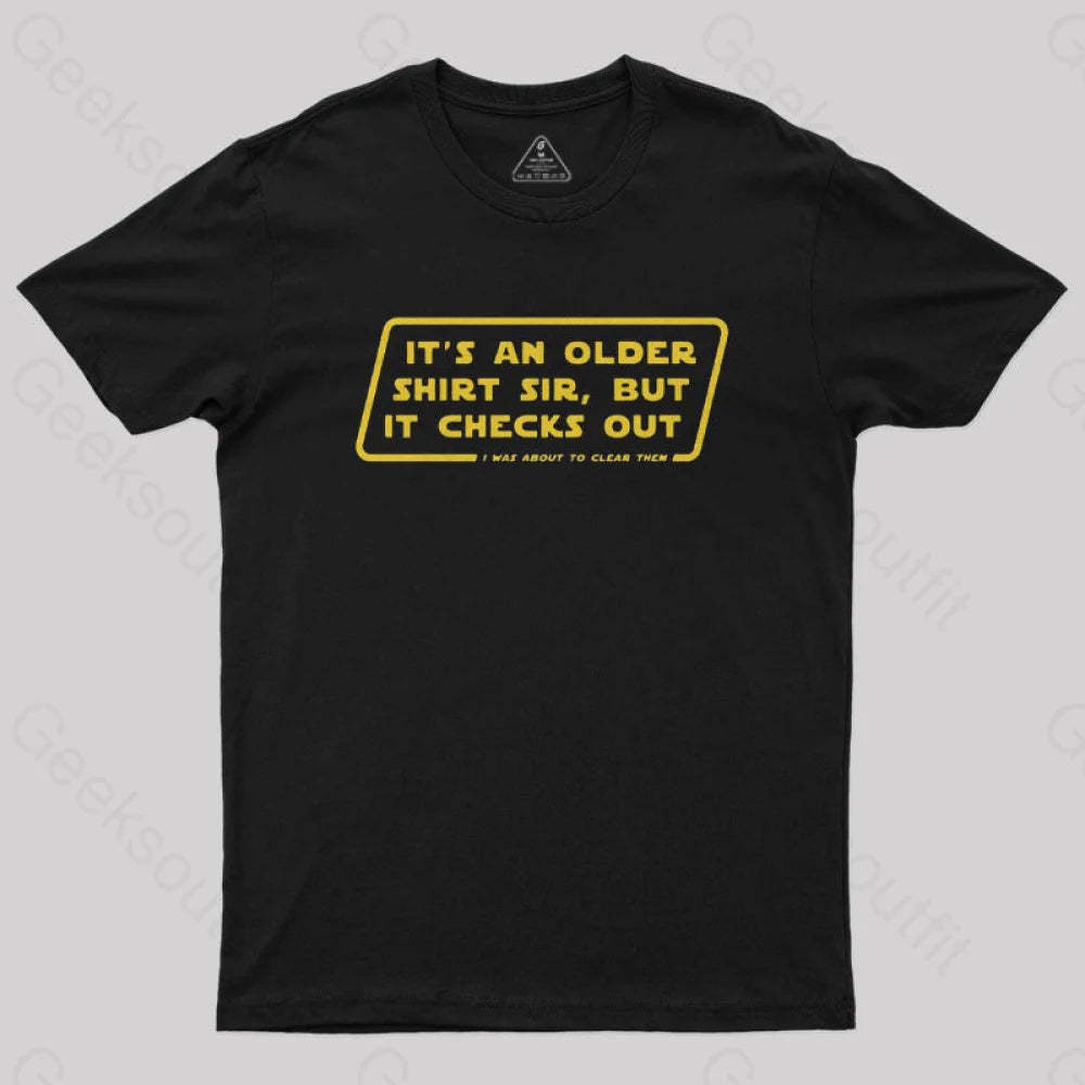 Endor Access Nerd T-Shirt Black / S