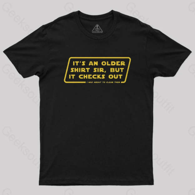 Endor Access Nerd T-Shirt Black / S