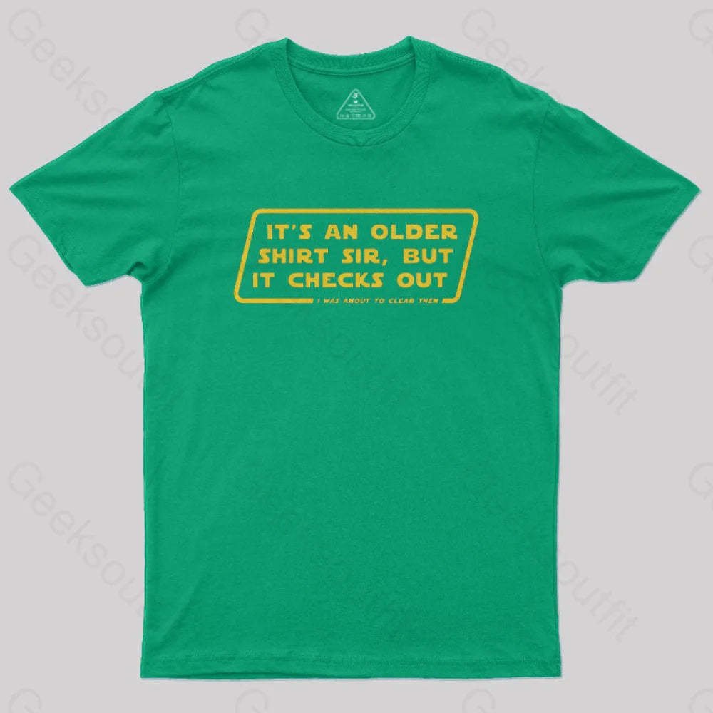 Endor Access Nerd T-Shirt Green / S