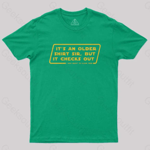 Endor Access Nerd T-Shirt Green / S