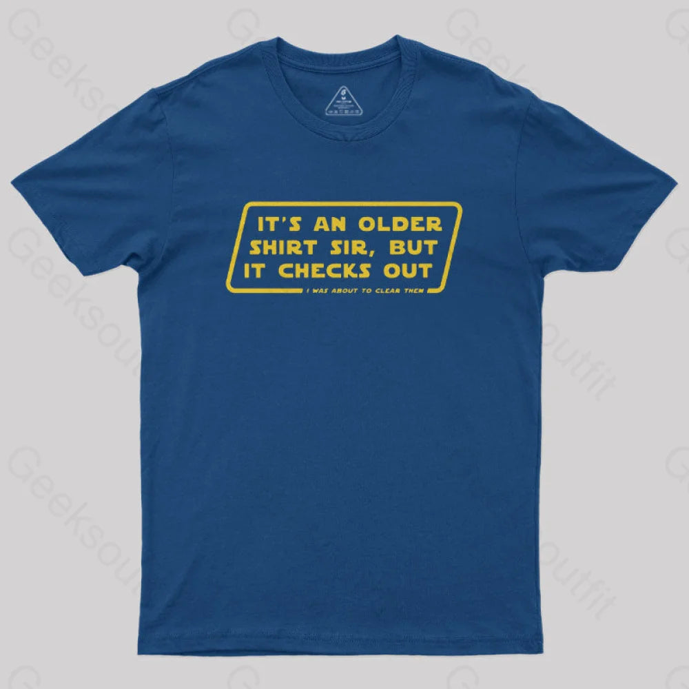 Endor Access Nerd T-Shirt Navy / S