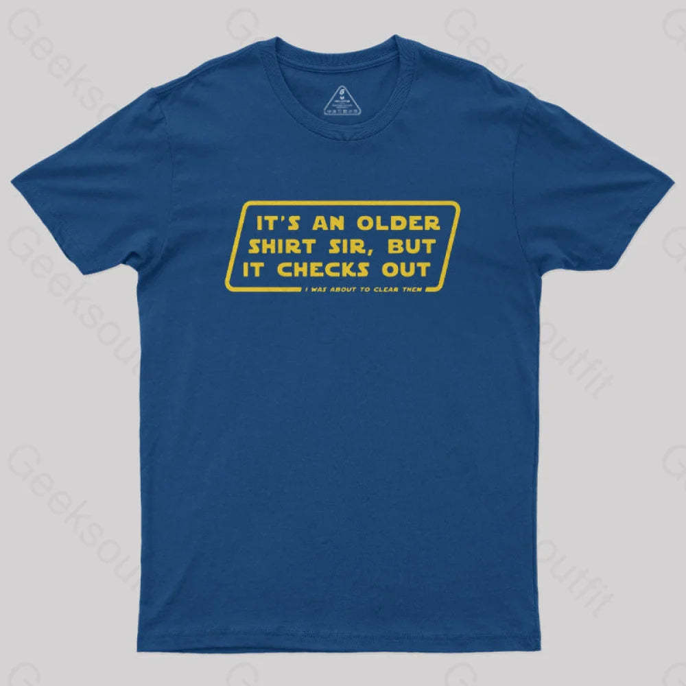 Endor Access Nerd T-Shirt Navy / S