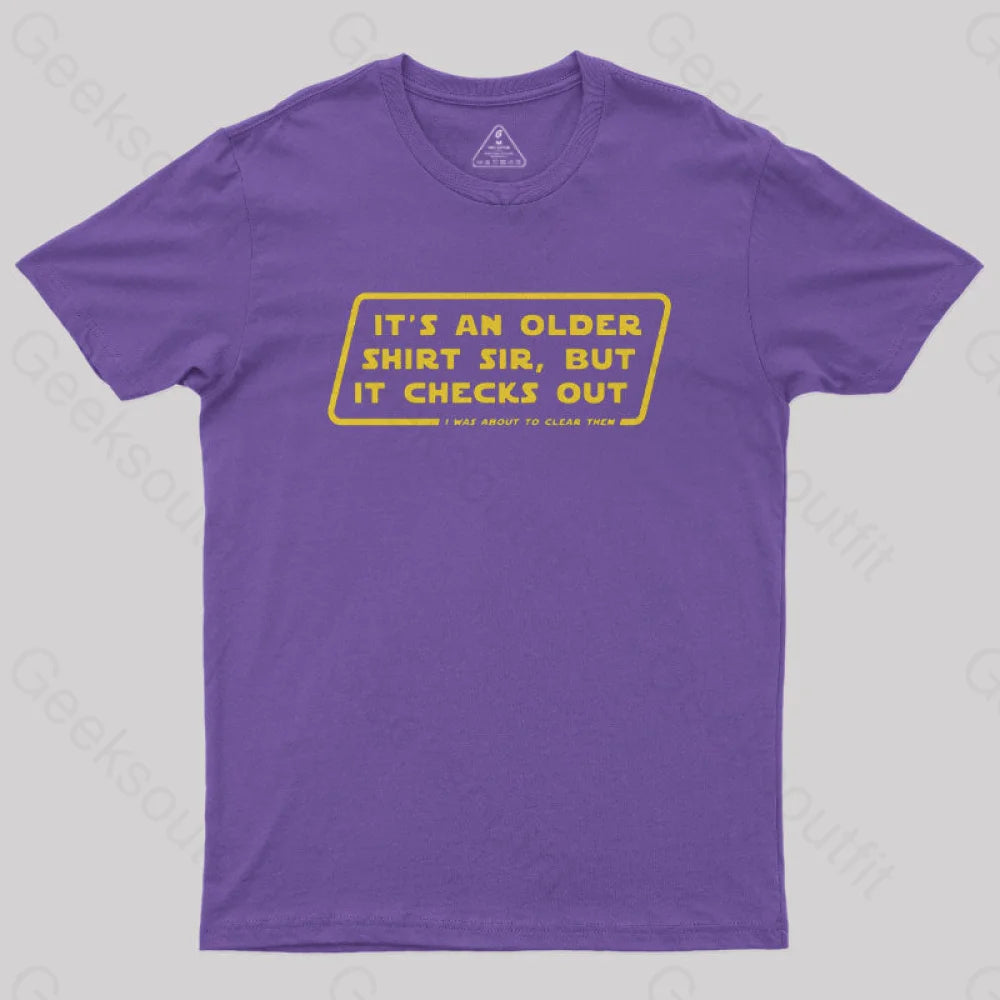 Endor Access Nerd T-Shirt Purple / S