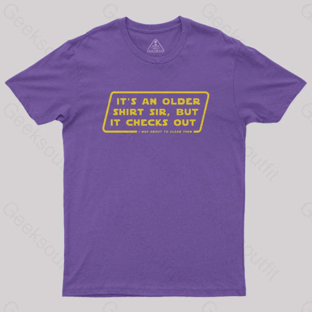 Endor Access Nerd T-Shirt Purple / S