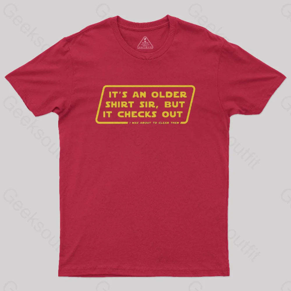 Endor Access Nerd T-Shirt Red / S