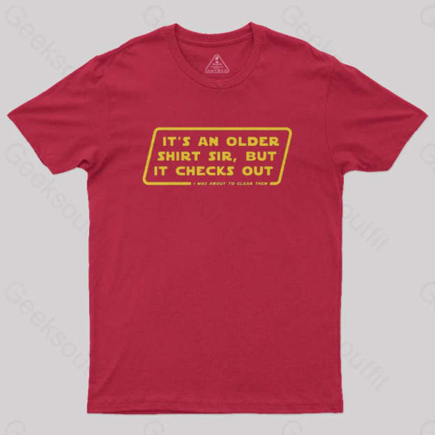 Endor Access Nerd T-Shirt Red / S