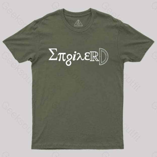 Enginerd Engineer T-Shirt Army Green / S