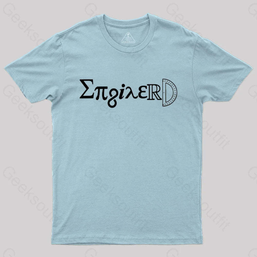 Enginerd Engineer T-Shirt Light Blue / S