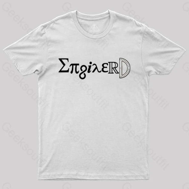 Enginerd Engineer T-Shirt White / S