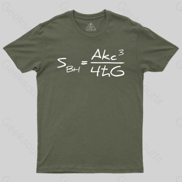 Entropy Formula T-shirt - Geeksoutfit