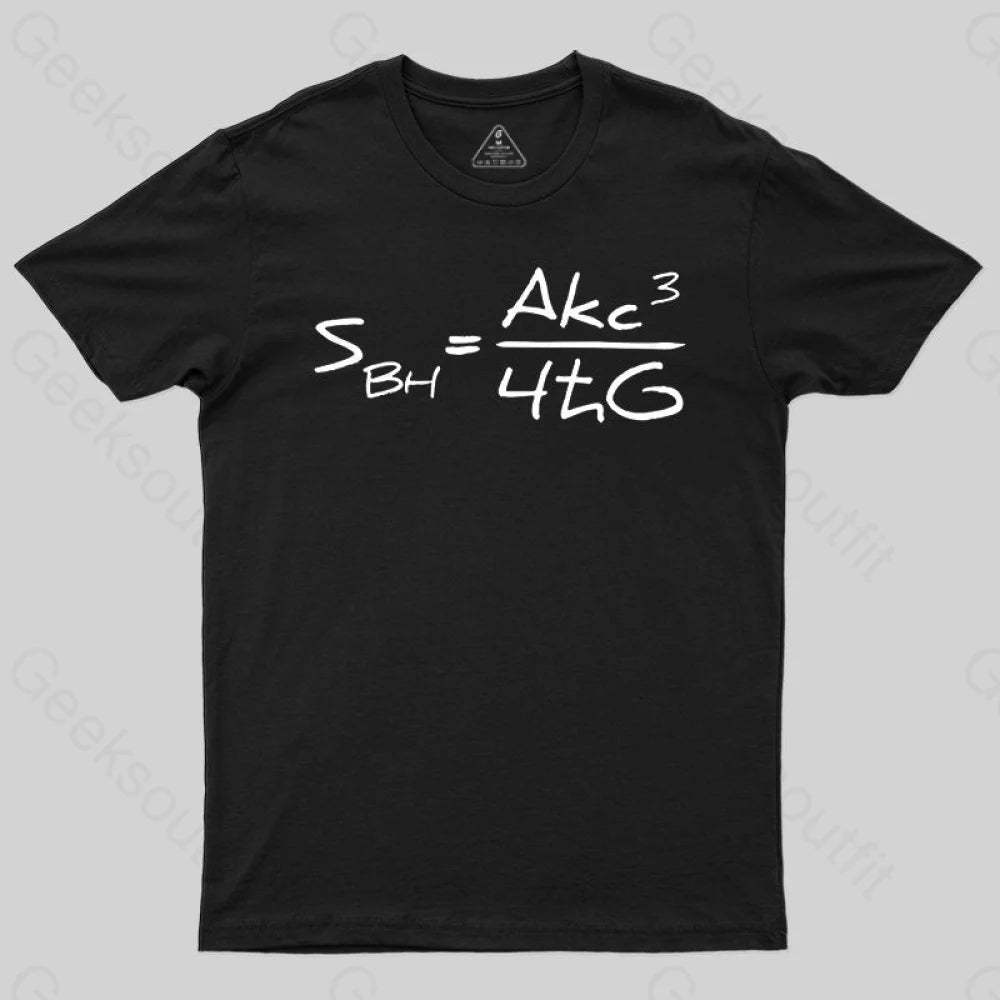Entropy Formula T-shirt - Geeksoutfit