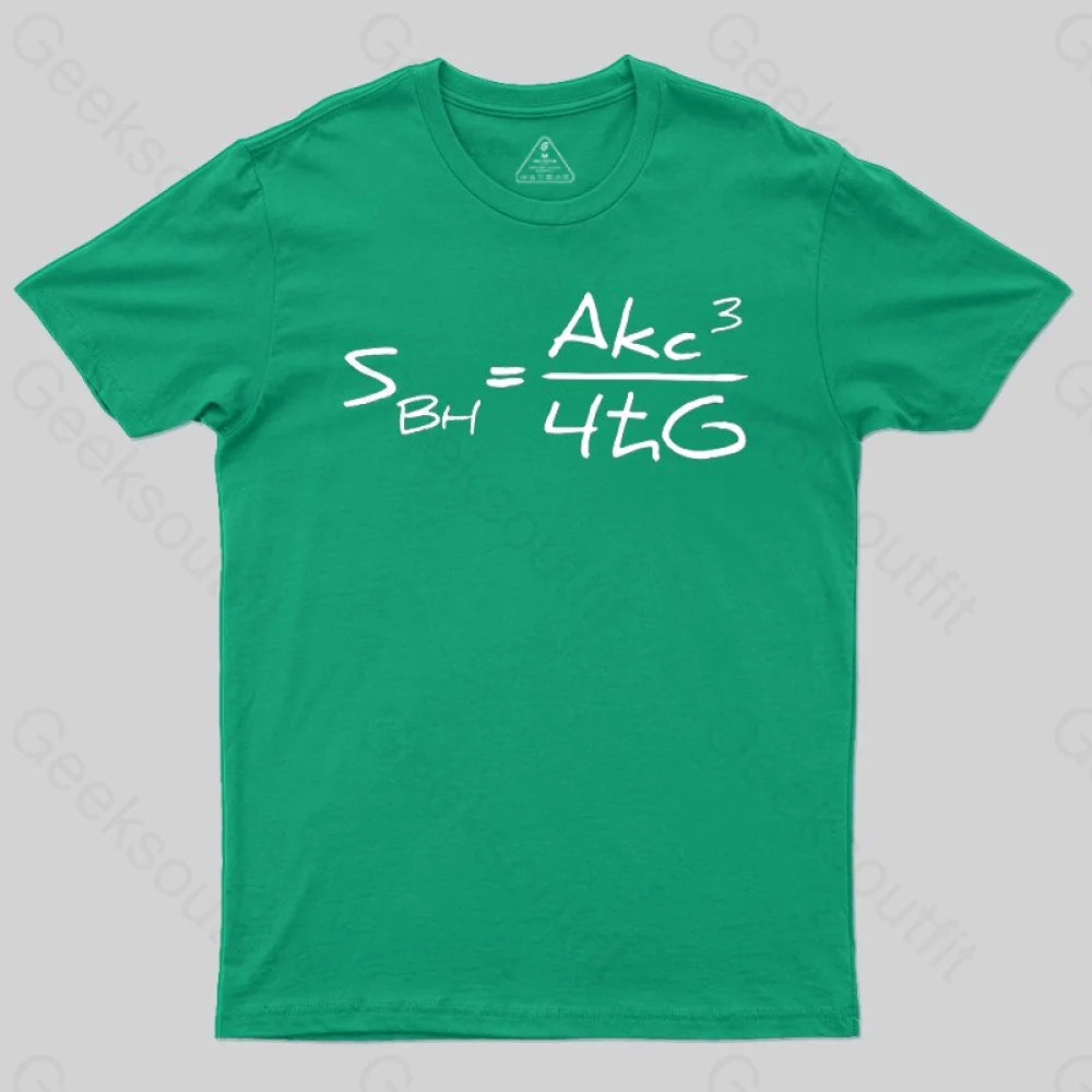 Entropy Formula T-shirt - Geeksoutfit