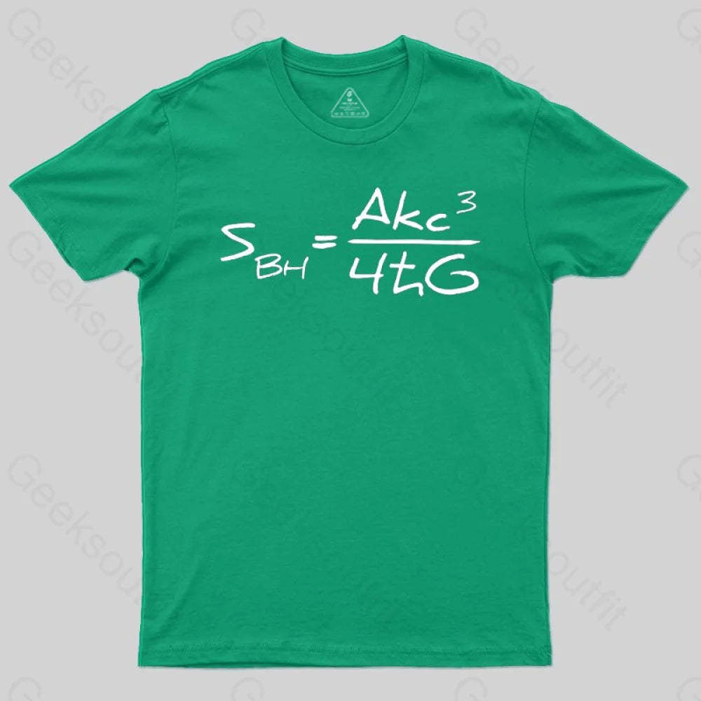 Entropy Formula T-shirt - Geeksoutfit