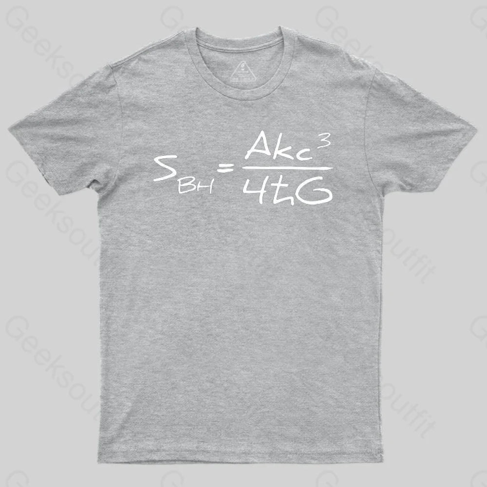 Entropy Formula T-shirt - Geeksoutfit