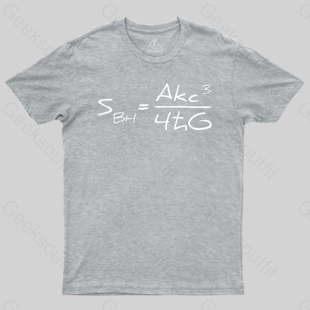 Entropy Formula T-shirt - Geeksoutfit