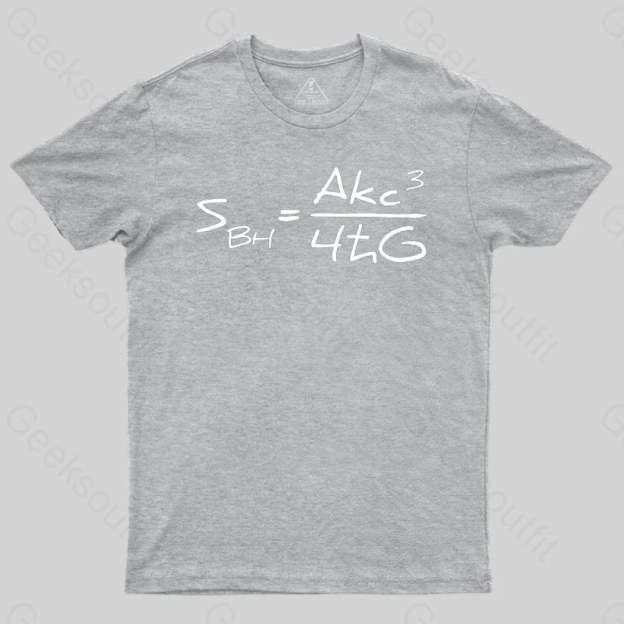 Entropy Formula T-shirt - Geeksoutfit