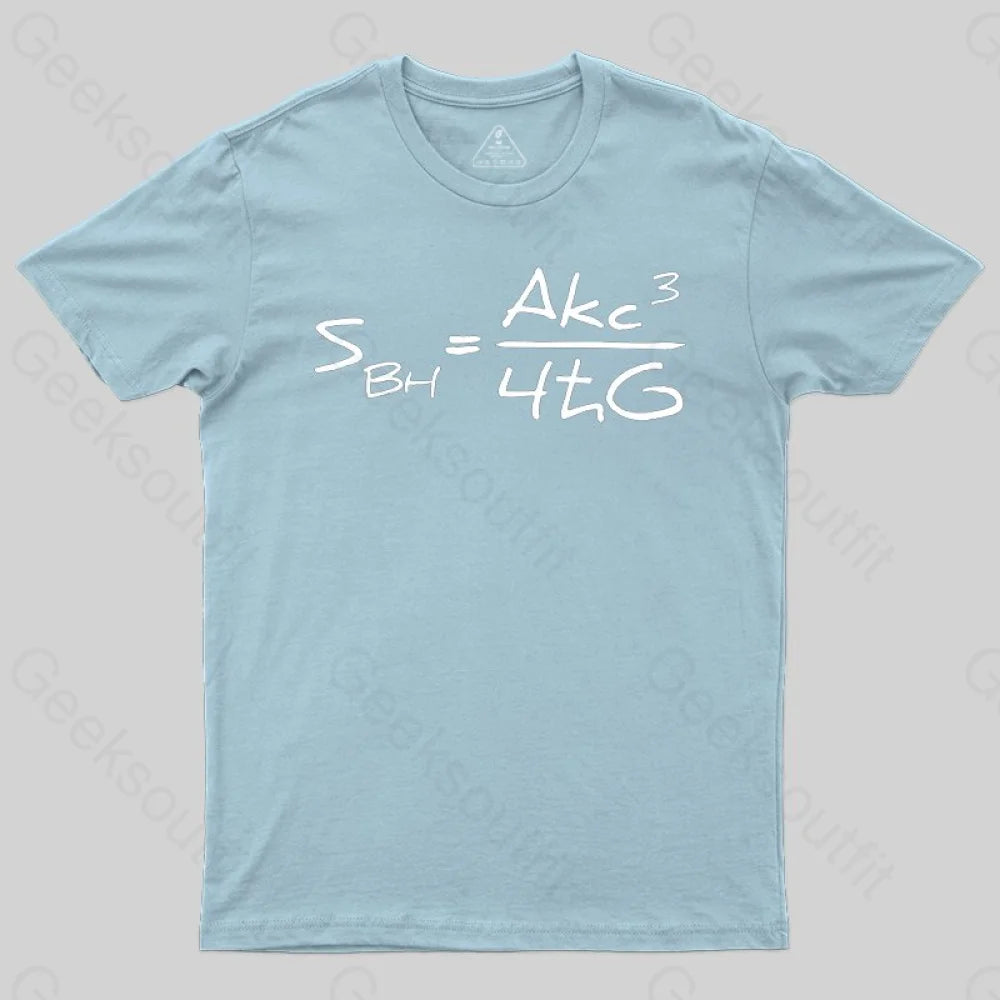 Entropy Formula T-shirt - Geeksoutfit